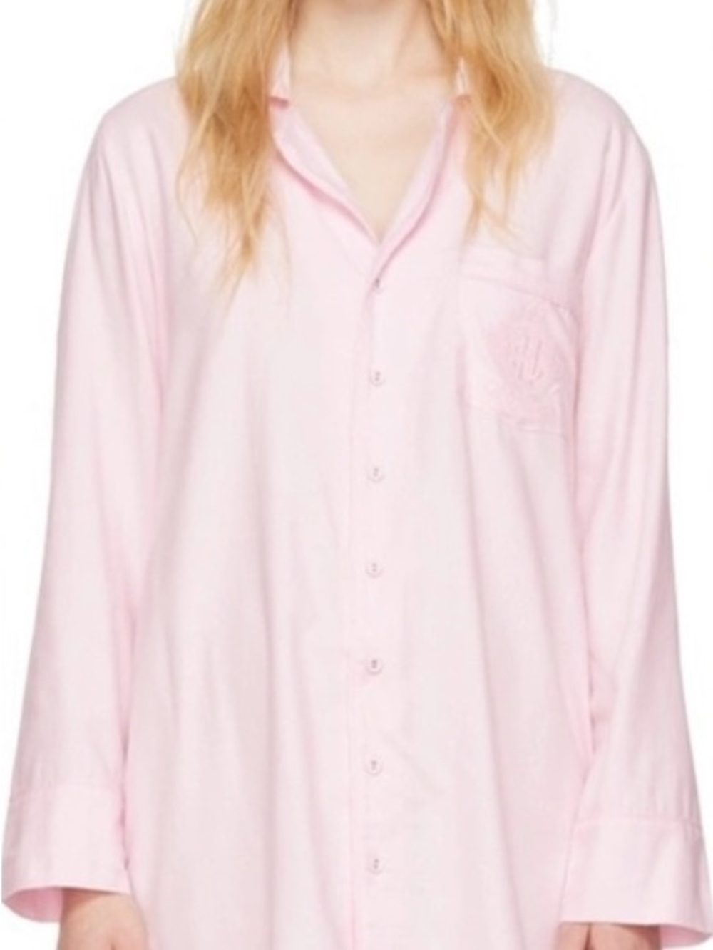 SKIMS Button-Up Sleep Shirt